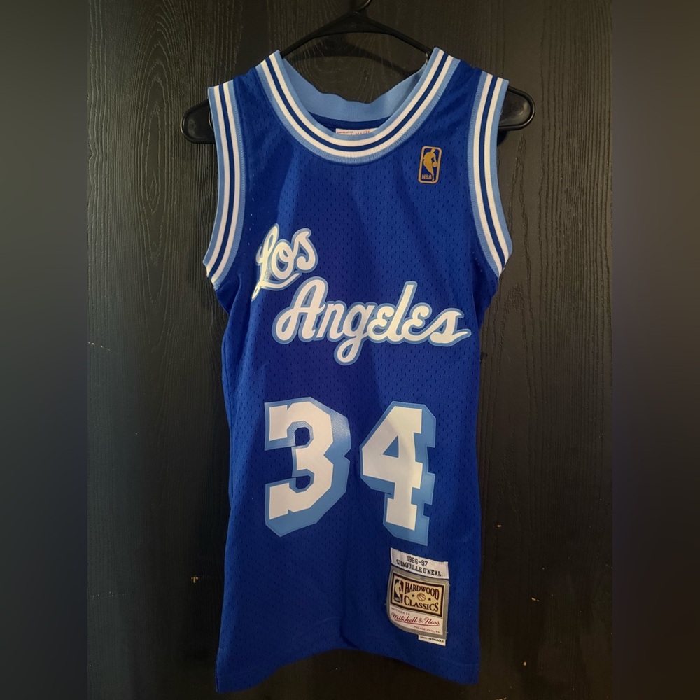 Mitchell & Ness NBA Los Angeles Laker Shaquille O’Neal 1996-97 Jersey